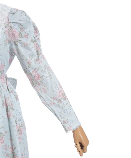 クラシカルローズ柄ワンピース【受注生産】 | Chalmiere | axes femme