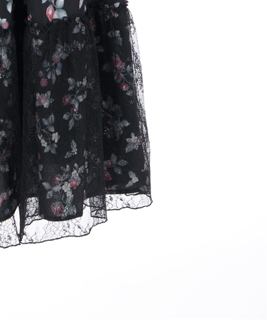 ランキング2025 | outlet | ベリー柄ロングワンピース axes shop online femme ワンピース