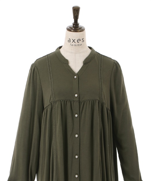 レース切替カットワンピース | outlet | axes femme online shop レース切替カットワンピース | outlet | axes femme online shop