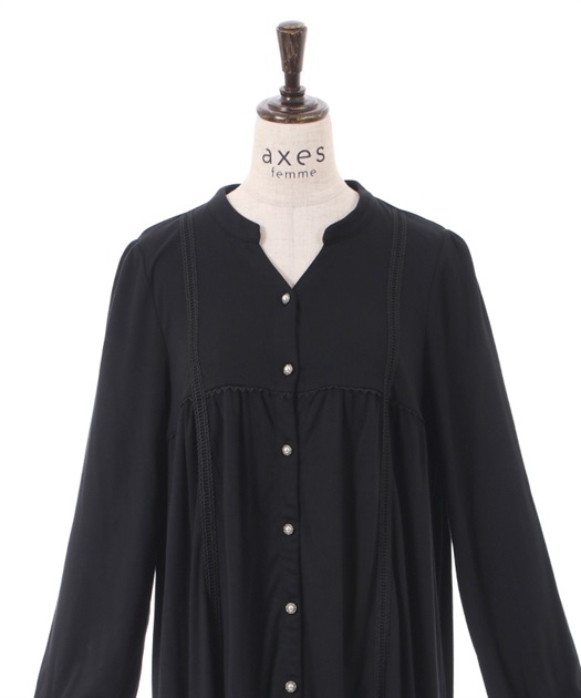 レース切替カットワンピース | outlet | axes femme online shop レース切替カットワンピース | outlet | axes femme online shop