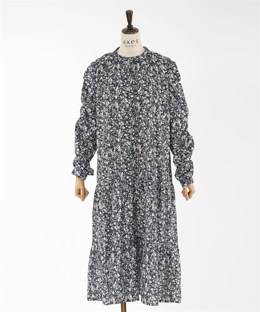小花柄ティアードワンピース【期間限定価格】 | outlet | axes 小花柄ティアードワンピース【期間限定価格】 | outlet | axes
