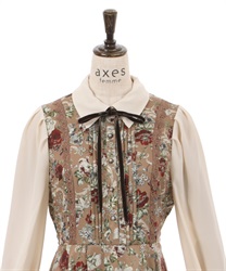 クラシカルフラワーワンピース | outlet | axes femme online shop クラシカルフラワーワンピース | outlet | axes femme online shop