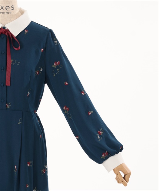 苺総刺繍ワンピース | outlet | axes femme online shop 苺総刺繍ワンピース | outlet | axes femme online shop