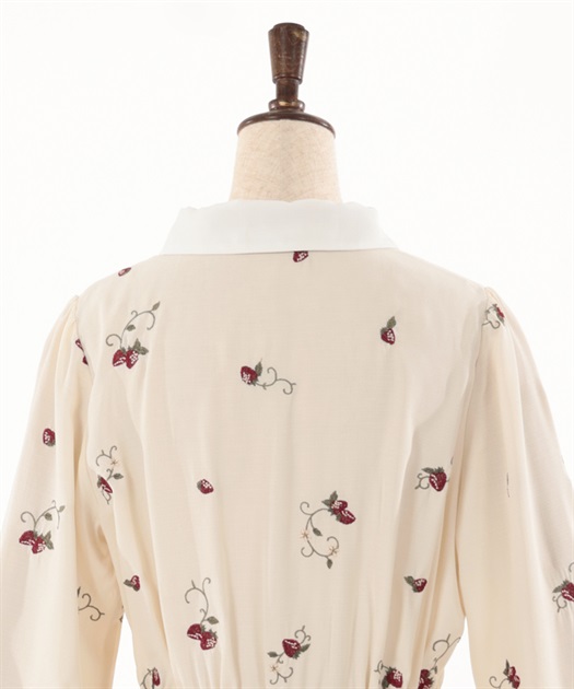 苺総刺繍ワンピース | outlet | axes femme online shop 苺総刺繍ワンピース | outlet | axes femme online shop