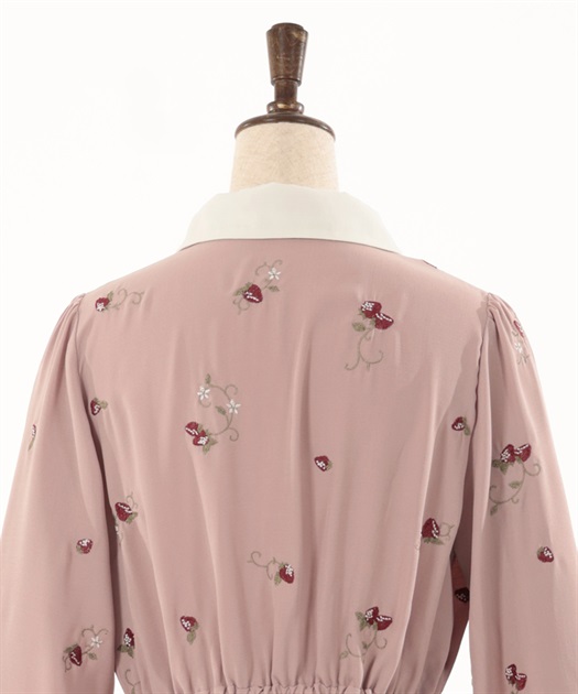 苺総刺繍ワンピース | outlet | axes femme online shop 苺総刺繍ワンピース | outlet | axes femme online shop