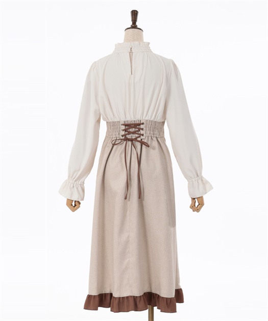 ハイウエストドッキングワンピース | outlet | axes femme