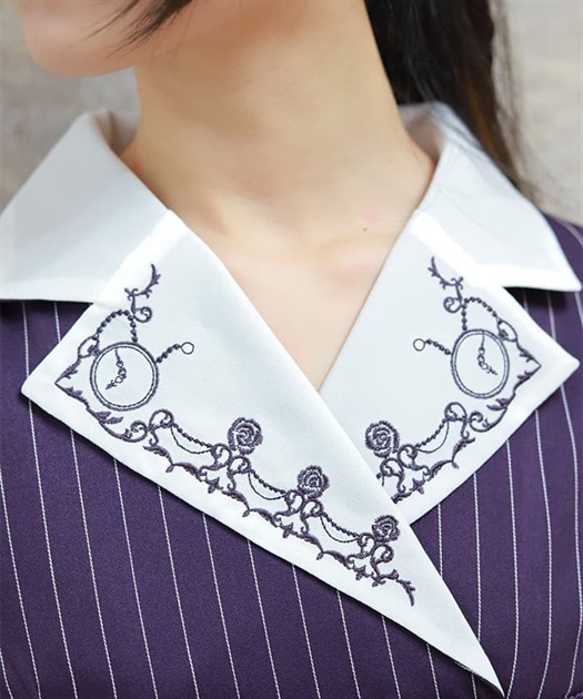 薔薇×時計刺繍ドッキングワンピース | axes femme | axes femme 薔薇×時計刺繍ドッキングワンピース | axes femme | axes femme