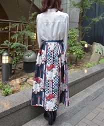 菊柄ワンピース | レディース服・レディースファッションなら