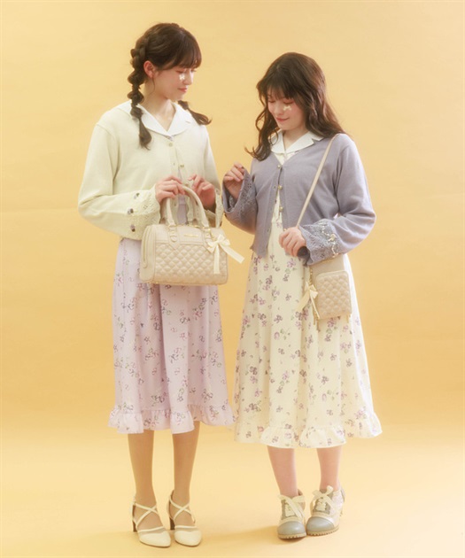 すみれ柄セーラー襟ワンピース | axes femme | axes femme すみれ柄セーラー襟ワンピース | axes femme | axes femme