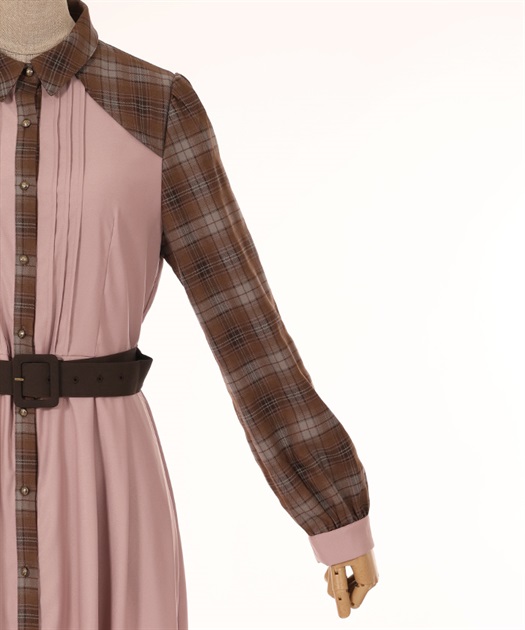 チェックバイカラーワンピース | outlet | axes femme online shop チェックバイカラーワンピース | outlet | axes femme online shop
