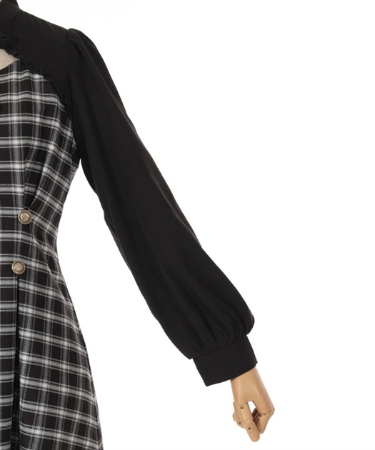 カットアウトデザインミニワンピース | outlet | axes femme カットアウトデザインミニワンピース | outlet | axes femme