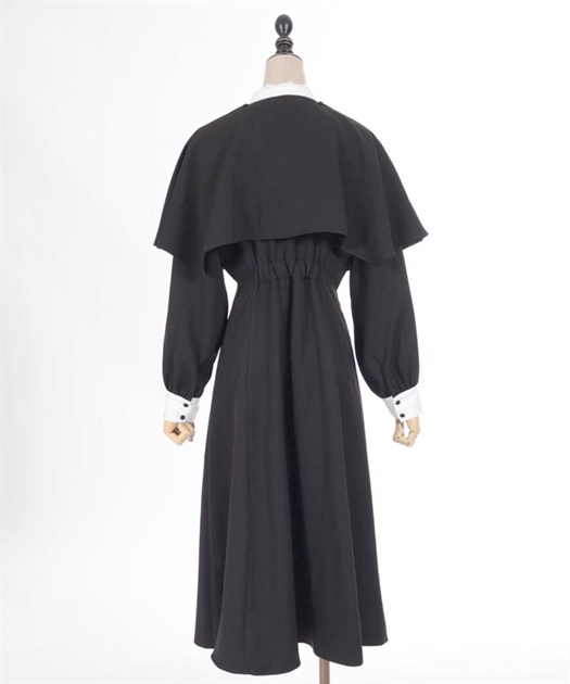 ケープ付ロングシスターワンピース | レディース服・レディース ケープ付ロングシスターワンピース | レディース服・レディース