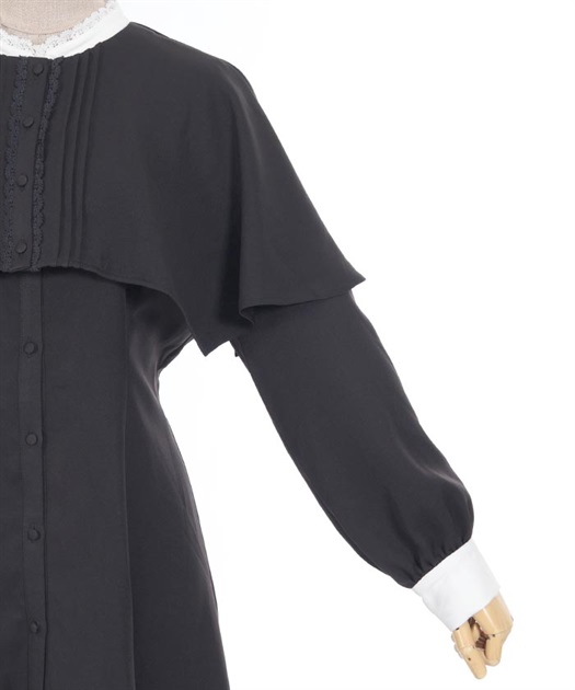 ケープ付ロングシスターワンピース | レディース服・レディース ケープ付ロングシスターワンピース | レディース服・レディース