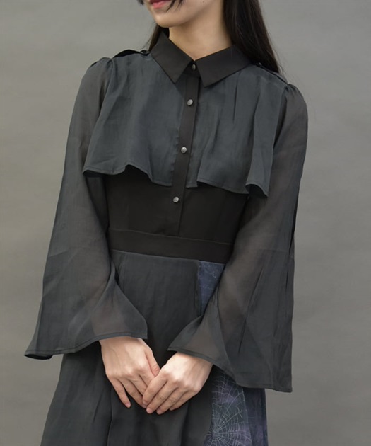 ダークロマンスバイカラーワンピース | レディース服 ダークロマンスバイカラーワンピース | レディース服