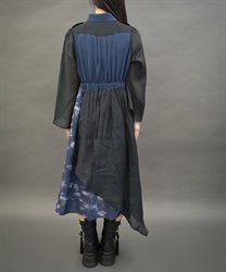 ダークロマンスバイカラーワンピース | レディース服