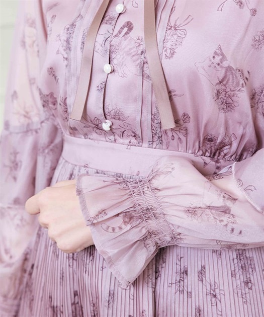 フラワーキャットロングワンピース | レディース服・レディース フラワーキャットロングワンピース | レディース服・レディース