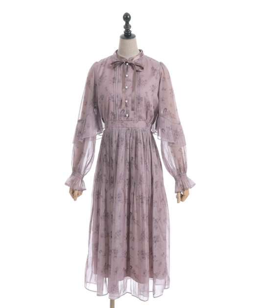 フラワーキャットロングワンピース | POETIQUE | axes femme フラワーキャットロングワンピース | POETIQUE | axes femme