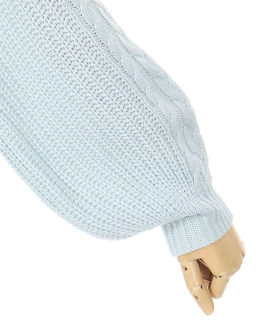 W編み上げニットチュニック | axes femme | axes femme online shop W編み上げニットチュニック | axes femme | axes femme online shop