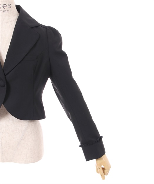 ヨークレースショートジャケット | outlet | axes femme online shop ヨークレースショートジャケット | outlet | axes femme online shop