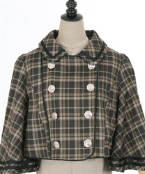ダブルボタンケープジャケット | 衣料 | axes femme online shop ダブルボタンケープジャケット | 衣料 | axes femme online shop