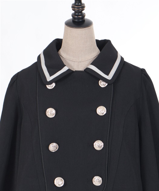 ダブルボタンケープジャケット | 衣料 | axes femme online shop ダブルボタンケープジャケット | 衣料 | axes femme online shop