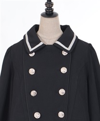 ダブルボタンケープジャケット | 衣料 | axes femme online shop ダブルボタンケープジャケット | 衣料 | axes femme online shop