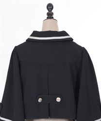 ダブルボタンケープジャケット | 衣料 | axes femme online shop ダブルボタンケープジャケット | 衣料 | axes femme online shop