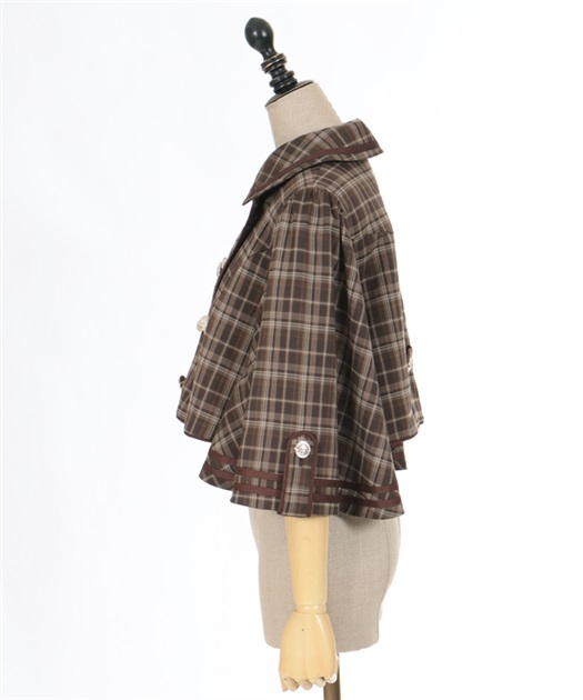 ダブルボタンケープジャケット | outlet | axes femme online shop