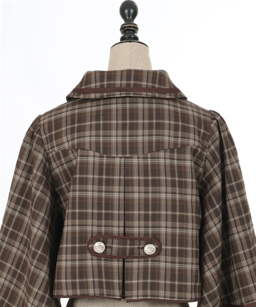 ダブルボタンケープジャケット | outlet | axes femme online shop