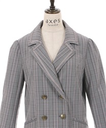 ライン使いダブルボタンジャケット | outlet | axes femme