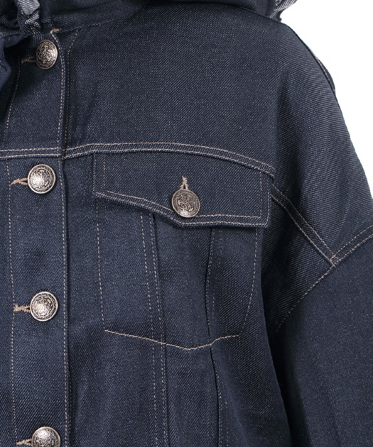ビッグ襟ショートブルゾン | outlet | axes femme online shop ビッグ襟ショートブルゾン | outlet | axes femme online shop