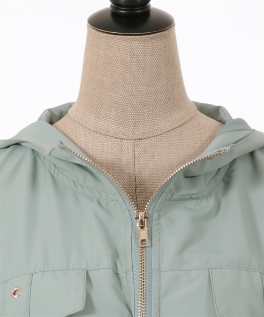 ミリタリーフーディーブルゾン | POETIQUE | axes femme online shop