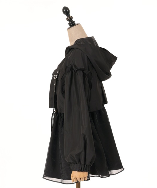 ミリタリーフーディーブルゾン | POETIQUE | axes femme online shop