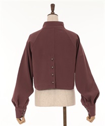 ショート丈ミリタリーブルゾン | outlet | axes femme online shop