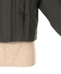 ショート丈ミリタリーブルゾン | outlet | axes femme online shop