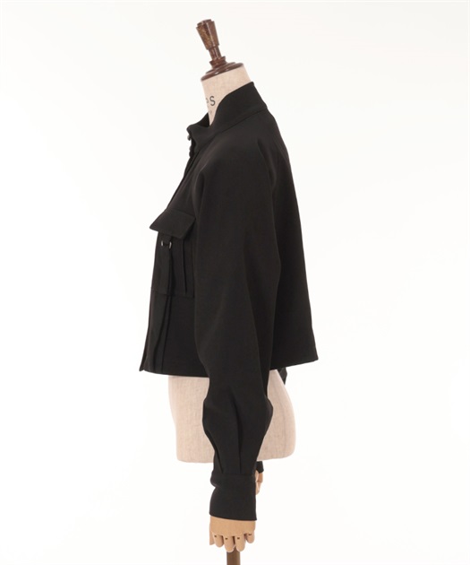 ショート丈ミリタリーブルゾン | outlet | axes femme online shop