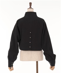 ショート丈ミリタリーブルゾン | outlet | axes femme online shop