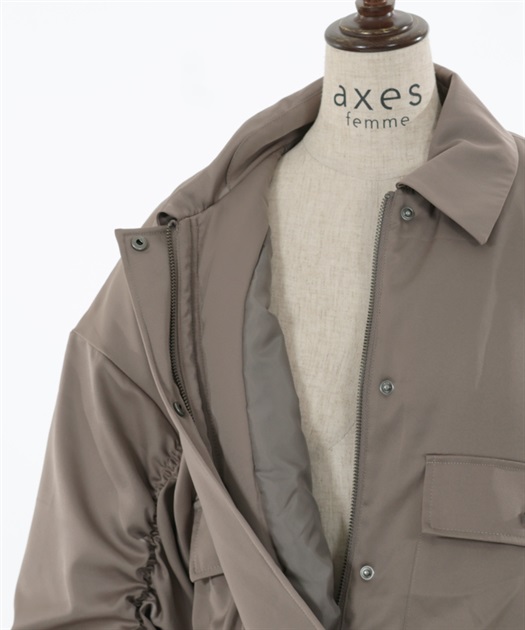 中綿入ショートブルゾン | outlet | axes femme online shop