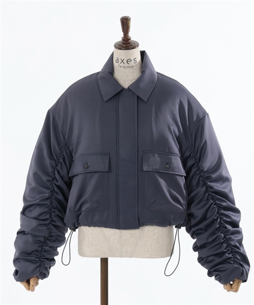 中綿入ショートブルゾン | outlet | axes femme online shop 中綿入ショートブルゾン | outlet | axes femme online shop