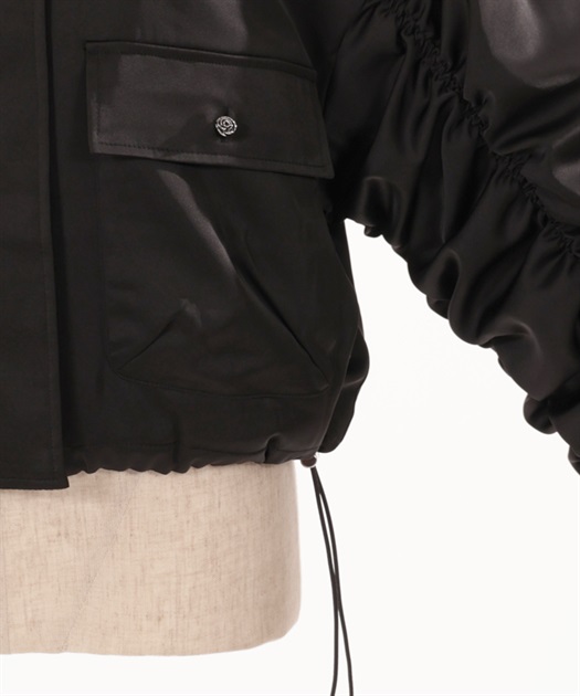 中綿入ショートブルゾン | outlet | axes femme online shop 中綿入ショートブルゾン | outlet | axes femme online shop