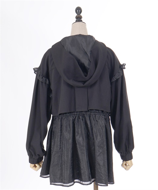ミリタリーフーディーブルゾン | 衣料 | axes femme online shop