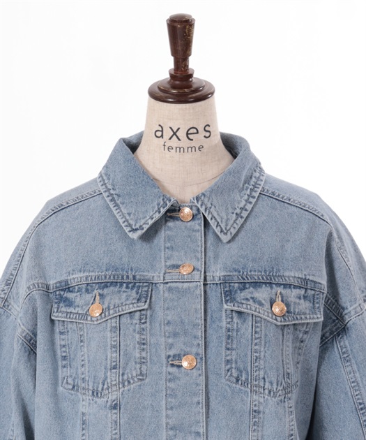 レース×ラインデニムジャケット【期間限定価格】 | outlet レース×ラインデニムジャケット【期間限定価格】 | outlet