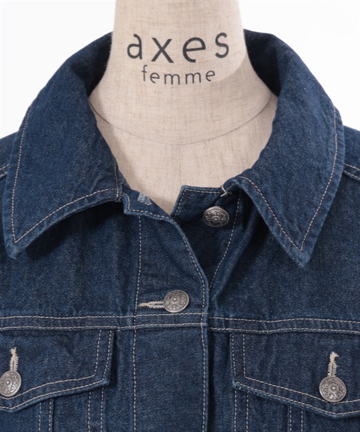 axes femme（アクシーズファム）の「袖レースアップジャケット
