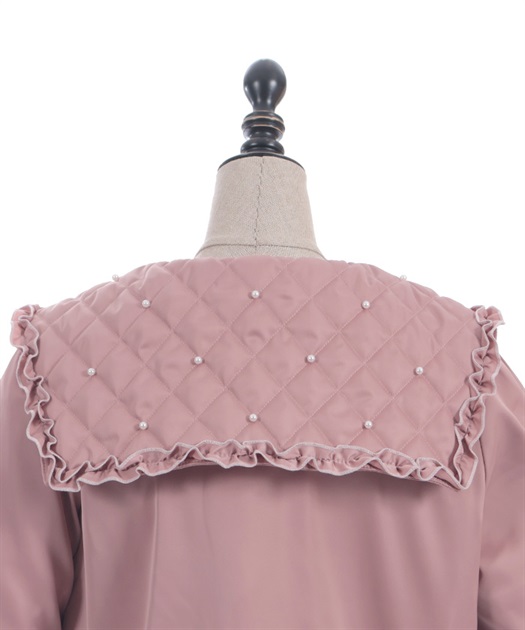 パールキルティングブルゾン【期間限定価格】 | レディース服 パールキルティングブルゾン【期間限定価格】 | レディース服