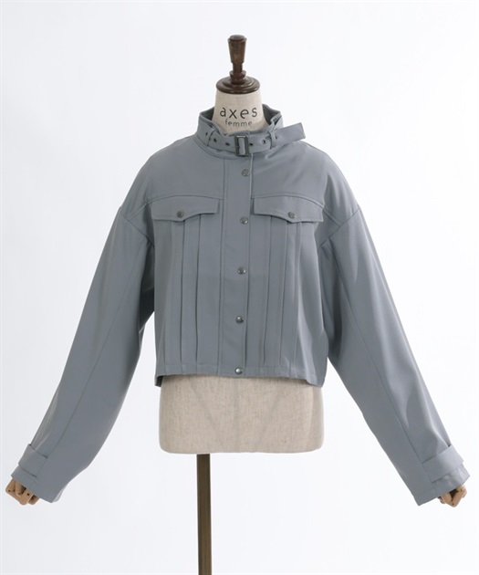 ベルト付ショートブルゾン | outlet | axes femme online shop ベルト付ショートブルゾン | outlet | axes femme online shop