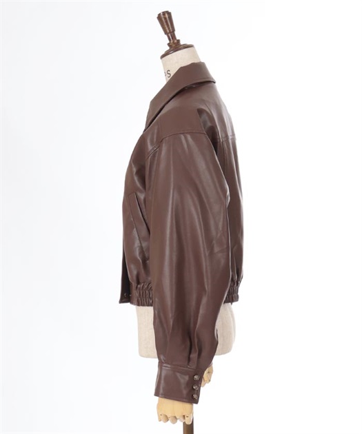 襟付フライトジャケット | outlet | axes femme online shop 襟付フライトジャケット | outlet | axes femme online shop