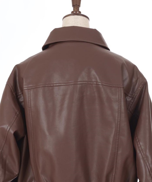 襟付フライトジャケット | outlet | axes femme online shop 襟付フライトジャケット | outlet | axes femme online shop