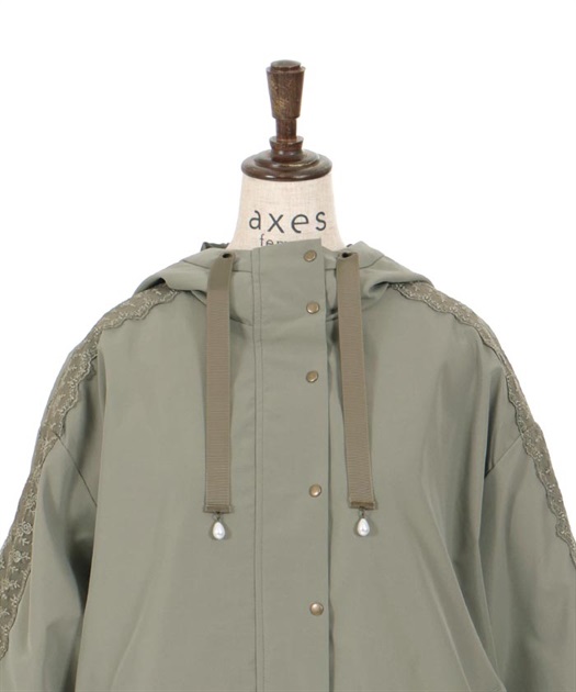 選べる2丈】撥水加工マウンテンパーカー | outlet | axes femme 選べる2丈】撥水加工マウンテンパーカー | outlet | axes femme