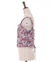 フルールPTジップ付ビスチェ | outlet | axes femme online shop