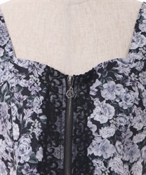 フルールPTジップ付ビスチェ | outlet | axes femme online shop